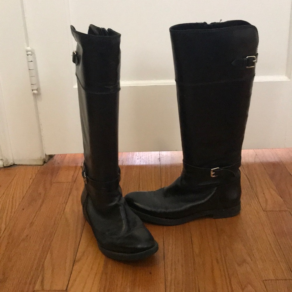 Black Enzo Angiolini Boots - Picture 1 of 1